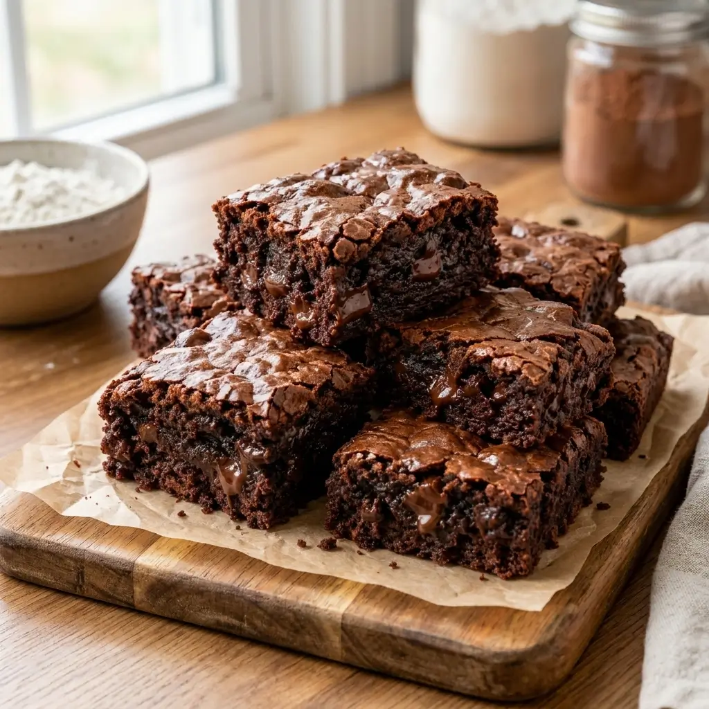 Ultra Fudgy Chocolate Brownies